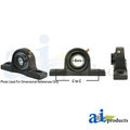 A & I Products Pillow Block Assembly W/ Lock Collar, Re-Lubricatable 12" x6.5" x4.5" A-WGPZ32-I